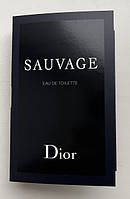 Туалетна вода (пробник) Christian Dior Sauvage 1 мл