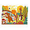 Дитячий пазл Dodo Прибирання в лісі 300413, великий, 60 елементів, розвиваюча гра, ДоДо, Пори року, фото 6