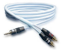 Міжблочні кабелі Supra Aux Biline MP-2RCA Blue 1м