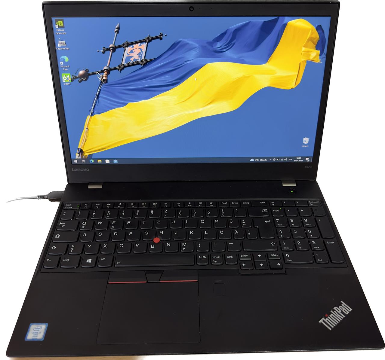 Lenovo ThinkPad T570 (1920х1080) 15.6" IPS/ i7-6600u/ 16GB DDR4/ 240GB SSD/Geforce 940mx 2Gb/HDMI/WebCam