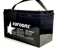 Гелевый аккумулятор для ИБП UPS Euroone Gel EO12100 12V 100Ah