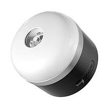 Ліхтар кемпінговий Camping Light M0 + Powerbank 3600 mAh / 5 режимів / магніт / гачок / IP65 / Type-C Black