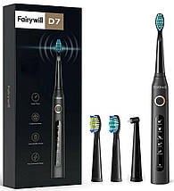 Електрична зубна щітка FAIRYWILL електрощітка для зубів + 8 змінних насадок, фото 2