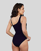 ОПТ Суцільний купальник на плече Z.Five 86260 чорний на 44 46 48 50 52 розмір, фото 2