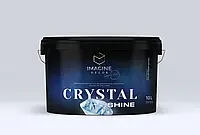 Перламутровая декоративная штукатурка 1 л с кристаллическими шариками Imagine Decor "Crystal Shine"