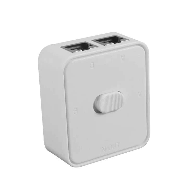Мережевий перемикач RJ45 (Ethernet, LAN), Механічний комутатор, світч на 3 порти