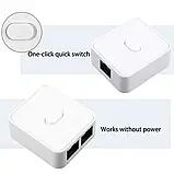 Мережевий перемикач RJ45 (Ethernet, LAN), Механічний комутатор, світч на 3 порти, фото 7