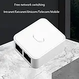 Мережевий перемикач RJ45 (Ethernet, LAN), Механічний комутатор, світч на 3 порти, фото 9