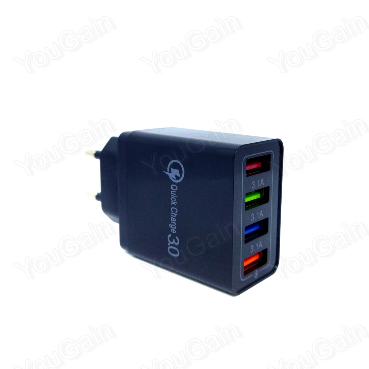 Зарядний пристрій 220v на 4 USB D 044, блок живлення, адаптер