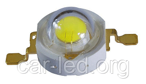 LED 1-3W Тепло-белый 140Lm(350mA) 249Lm(700mA) 2770K Emitter