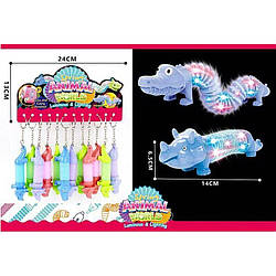 Антистрес брелок Pop Tube "Тварини" світло