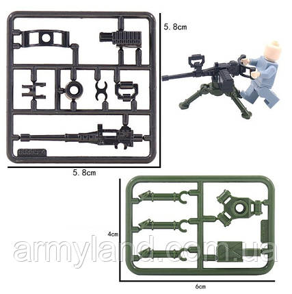Кулемет M-2 аксесуари для конструктора, фото 2