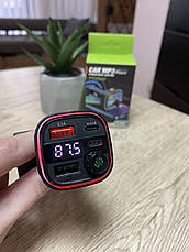 FM-модулятор в авто PD 25W Car Charger MP3 Bluetooth Трансмітер, фото 4