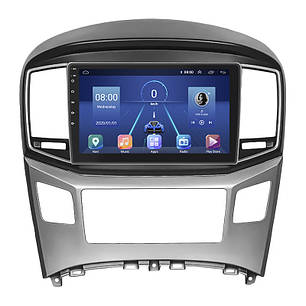 Штатна магнітола Lesko для Hyundai H-1 II Рестайлінг 2015-2018 екран 9" 2/32Gb 4G Wi-Fi GPS Top Хюндай, фото 1