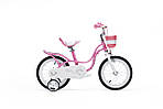 Дитячий велосипед Royal Baby Little Swan Steel RB18-18 РОЖЕВИЙ, фото 5
