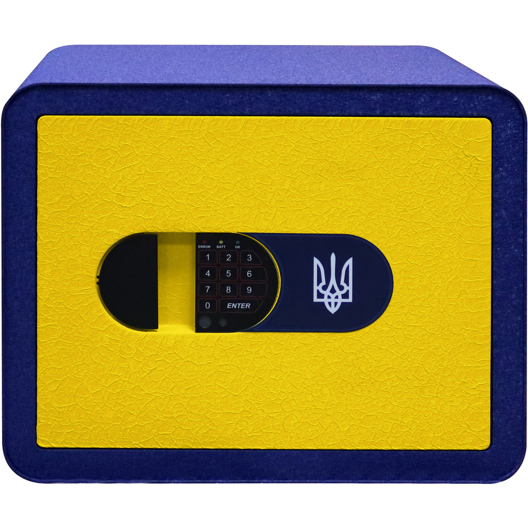 Меблевий сейф MySafe MSR.30.E YELLOW-BLUE