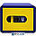 Меблевий сейф MySafe MSR.30.E YELLOW-BLUE, фото 5