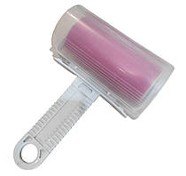 Ролик для чищення одягу силіконовий в чохлі 17см