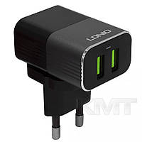 Ldnio A2206Q Home Charger Set (Micro)(2 USB)(2.4 A) Silver