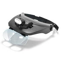 Бинокуляр очки бинокулярные со светодиодной подсветкой MG81001-E