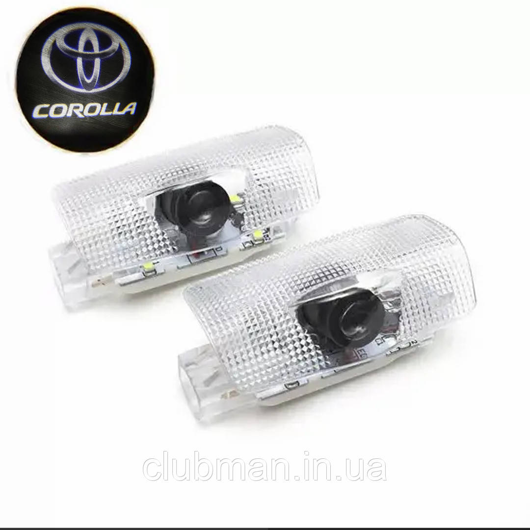 Проектор підсвічування логотипу для дверей Toyota Corolla (Тойота)