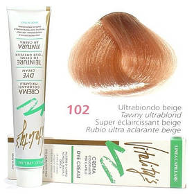 102 Бежевий ультра блонд VITALITY’S Collection Фарба для волосся з екстрактами трав, 100 мл