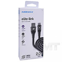 Momax DA18E Elite Link USB To Type C 5A Cable (2m) Space Gray