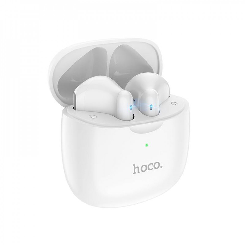 Бездротові навушники Bluetooth з мікрофоном Hoco EW08 Studious true wireless White