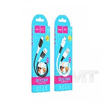 Кабель Hoco X82 silicone charging data cable Micro — Black