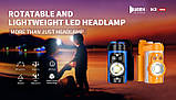 Ліхтар Wuben H3 (120LM, Osram P8 Led, IP65, 2× ААА, RED Light, Кліпса, Універсальне кріплення), фото 6