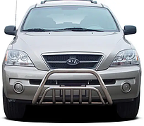 Кенгурятник WT002 (нерж) Kia Soul I 2008-2013