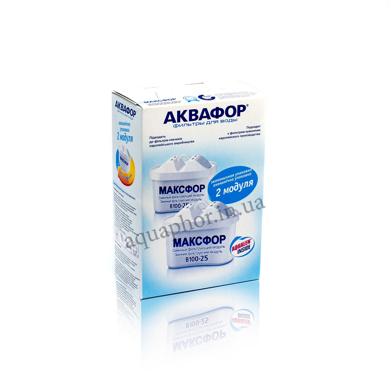 Змінний модуль Аквафор B100-25 (картридж В25 2 шт. в комплекті)