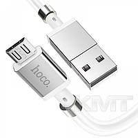 Кабель Hoco U91 Magic magnetic Micro — White