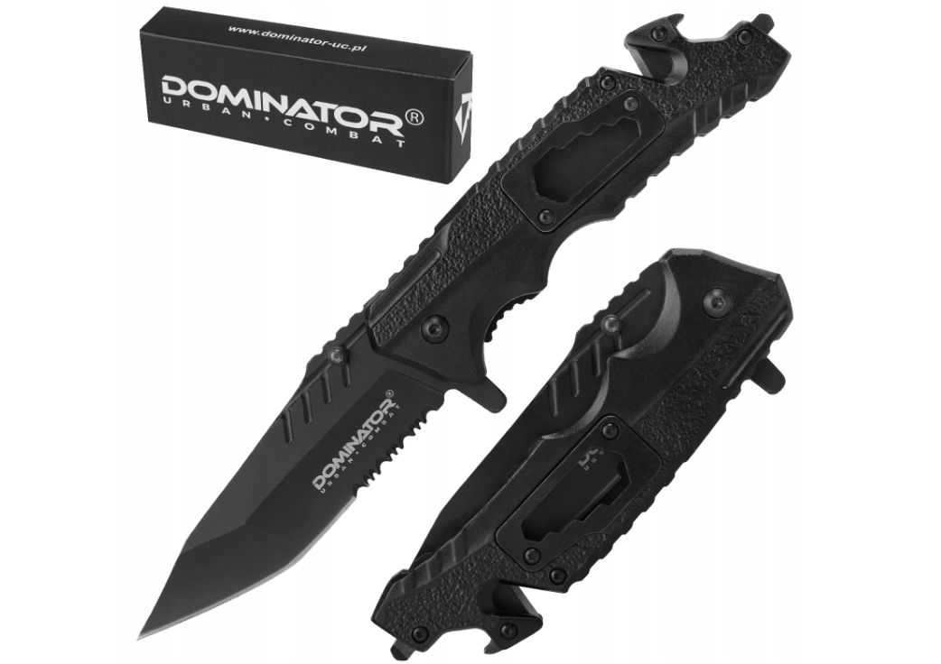 Тактичний ніж Dominator H-K2010695 рятувальний складаний