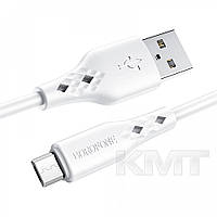 Кабель Borofone BX48 Micro White