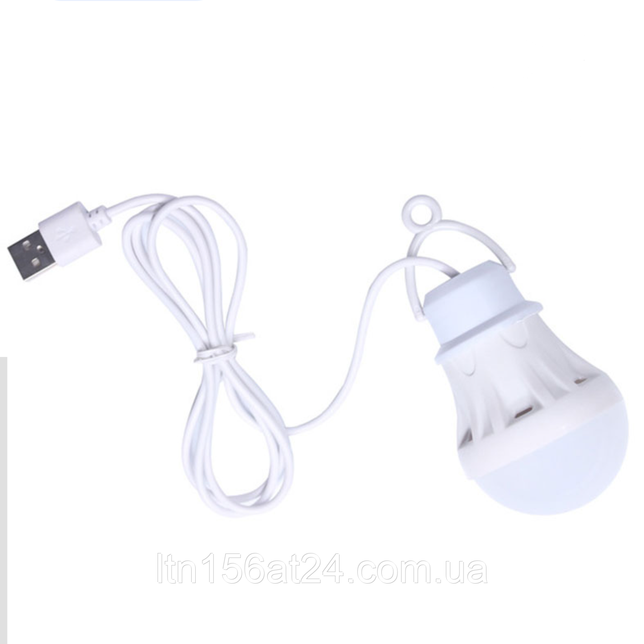 Світлодіодний портативний ліхтар кемпінговий світильник, USB LED лампочка. 3 ват