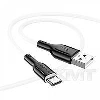 Кабель Borofone BX63 Charming Type-C  — Black & White