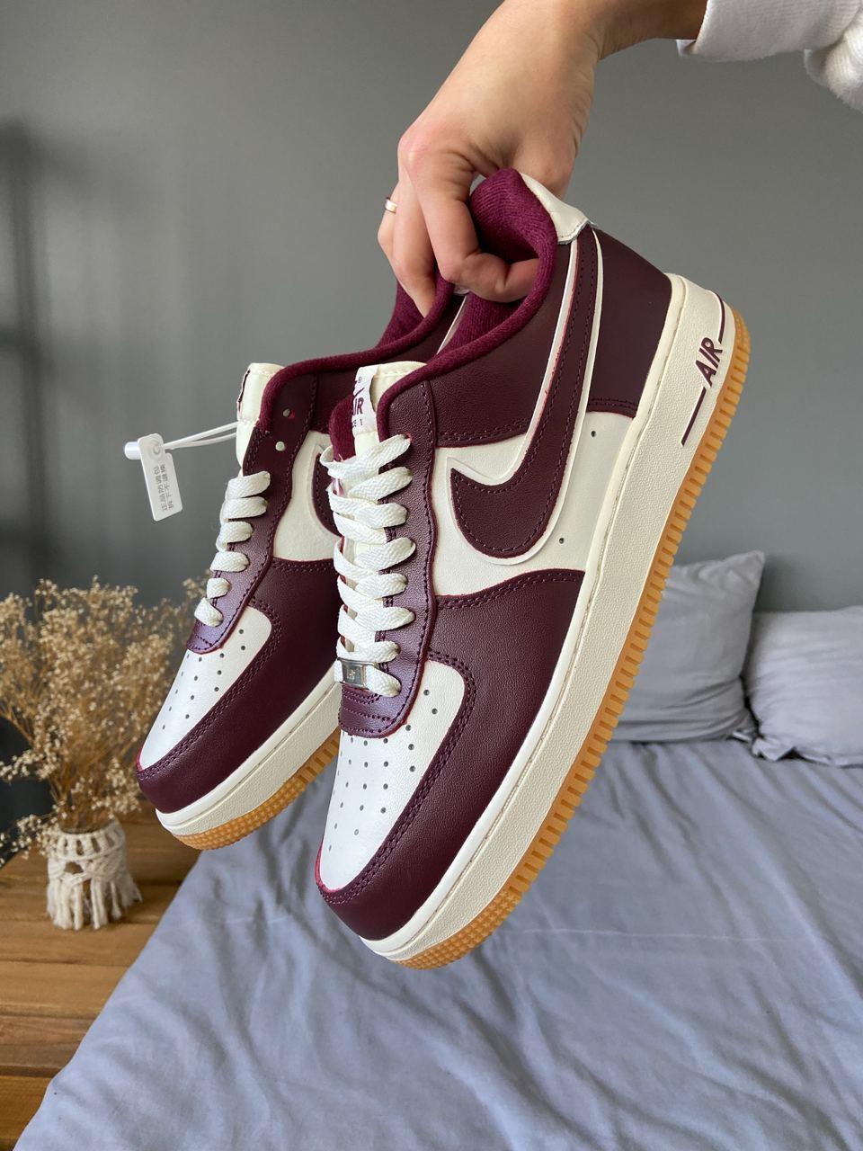 Maroon air store force 1s