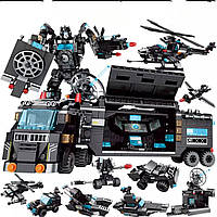 Конструктор "Городская полиция" на 820 деталей, совместимый с Lego, конструктор для детей