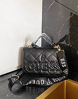 Сумка guess чёрная на подарок в подарочной упаковке