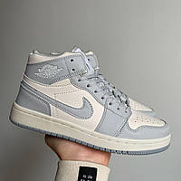 Nike Jordan 1 Retro High Blue White кроссовки и кеды высокое качество Размер 36