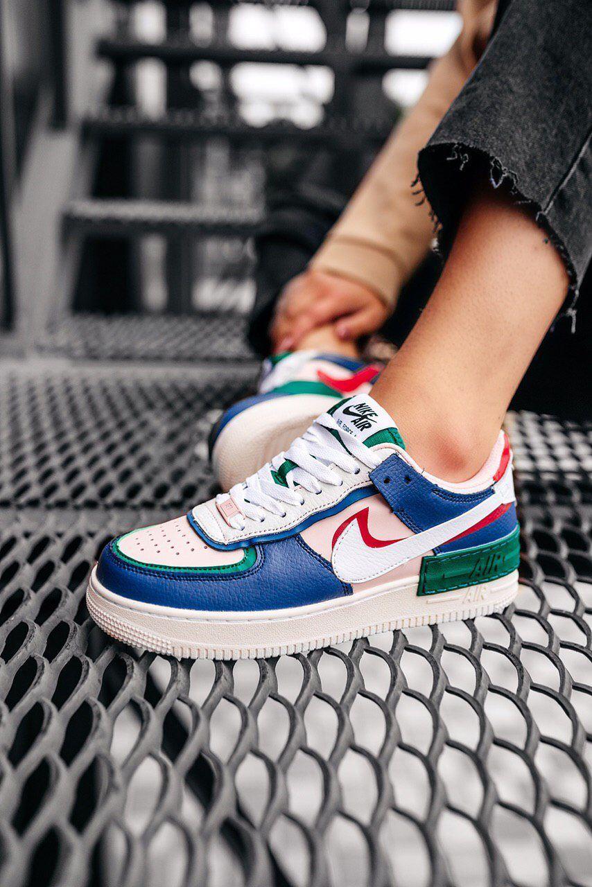 Pink and blue air force ones 2025