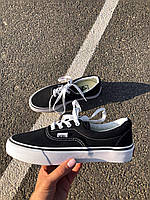 Vans Era Black White кроссовки и кеды высокое качество Размер 36