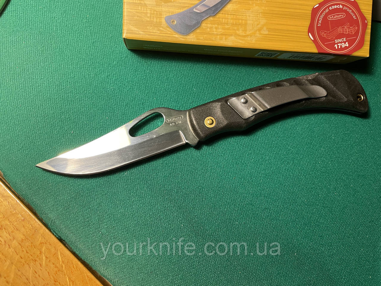 Ніж складаний Mikov Pocket 243-NH-1/B Hole Clip