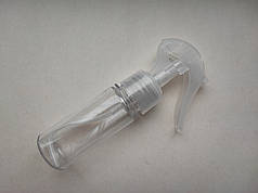 50 - 55 мл 28/410 ПЕТ Круглий з мінітригером прозорим, прозорий флакон пластиковий, пластмасовий в комплекті