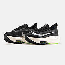 Кросівки Nike Air ZoomX Alphafly Black / Найк Аїр ЗумХ Альфафлай Чорні, фото 4