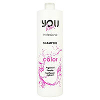 Шампунь для фарбованого та пошкодженого волосся You Look Professional Color Shampoo 1000 мл (8019653030472)