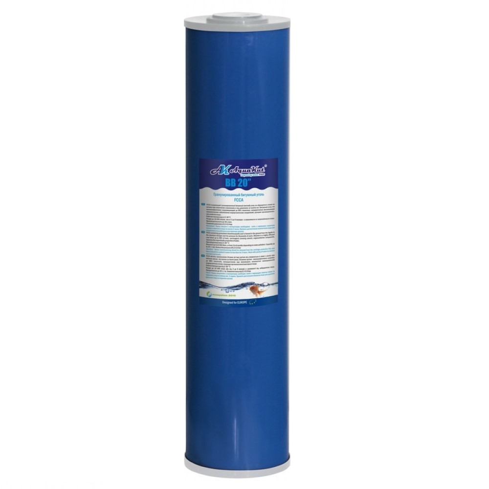 Картридж гранульоване бітумне вугілля FCCA ВВ 20" Slim 2 1/2"