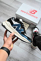 New Balance 57/40 Blue Black White кроссовки и кеды высокое качество Размер 44