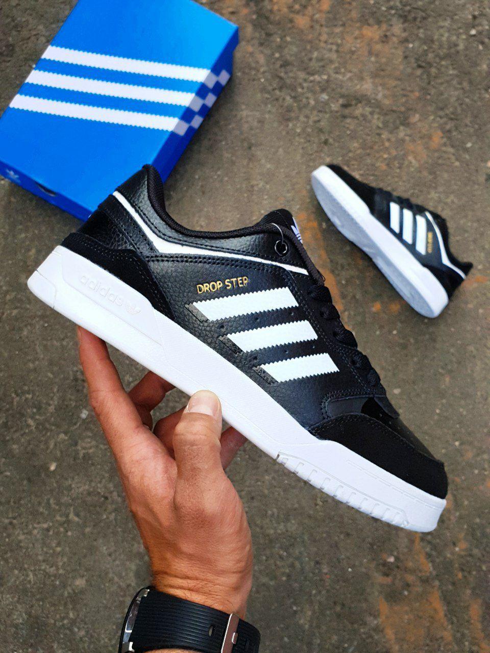 Adidas Drop Step White Black кроссовки и кеды высокое качество Размер 41 - фото 3 - id-p1747302210